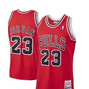 Chicago Bulls Michael Jordan Red Jersey